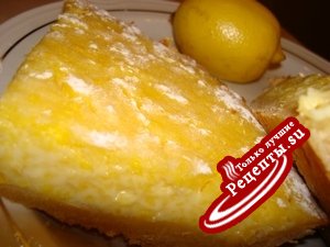 Пирог лимонно-манговый "Эффект".
