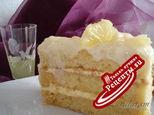 Пирожное ОПЕРА с лимонным ликёром Limoncello L'Op?ra