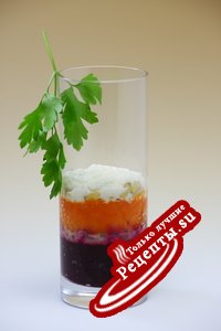 По мотивам свекольных салатов