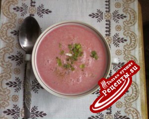польский борщ с ушками