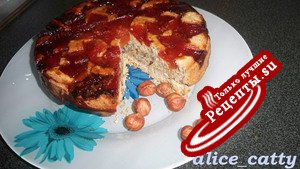 Пряный айвово-ореховый пирог