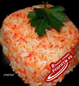 Рис с испанским шафраном