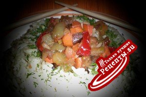 Рис с овощами (бюджетный вариант)