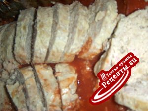 Рулет куринный