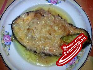 Рыба Эскалар (Масляна) в лимонном соусе