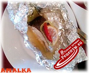 Рыба с вкусным соусом