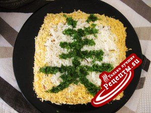 Салат "иероглиф красoта"