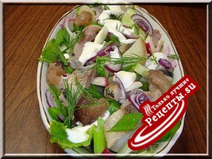 салат морская песня
