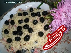 Салат по-итальянски с макаронами