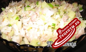 Салат " Рыбка"