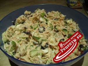 Салат Рыбный (очередной вариант)