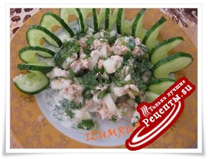 Салат с кабачком :)