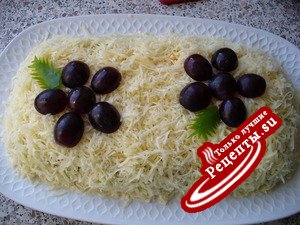 Салат "СЛОЁНЫЙ " (вариант)