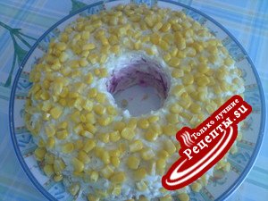 салат"Cолнце моё"