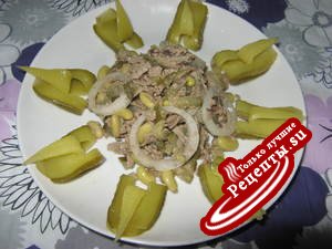 Салат"Фасолевая царевна"