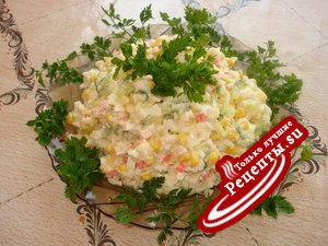 Салат"Весенний каприз"(вариант не для оценки)