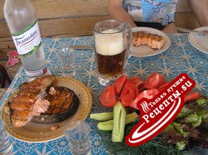 Семга (на решетке) "по-старочервовски"