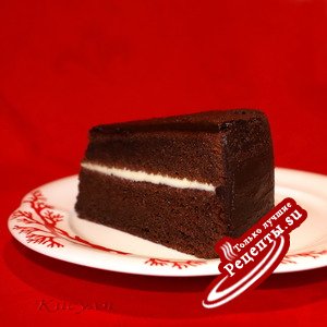 Шоколадный французский торт