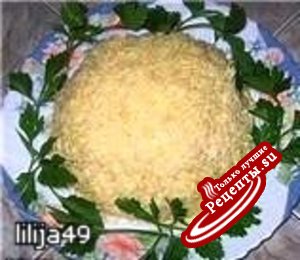 Слоёный салат "Светлана"