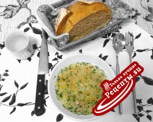 Суп из морковочки да с перловочкой да с копченым духом ...