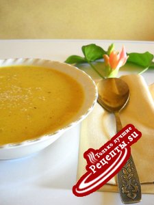 Суп- пюре «Карри» по мотивам сенегальского супа. (+ вариант для лакто- вегетарианцев)