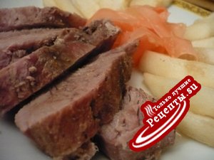 Свинина имбирная, запеченная "Hot stuff"