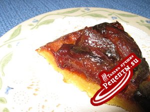 Tarte Tatin (перевернутый пирог с яблоками в карамели)