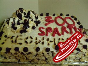 Торт "300 спартанцев"