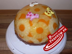 Торт "Ананасовая мечта"