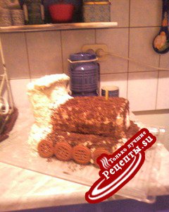 торт ПАРОВОЗИК для Назара