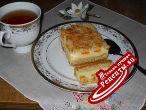Торт-пирог мандариновый "Ну о-очень большой!"