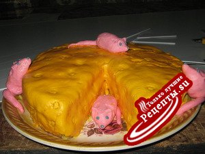 Торт"Мышиная радость"