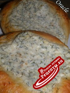 Турецкие лепешки с сыром Фета и укропом. <i>PEYNIRLI PIDE</i>