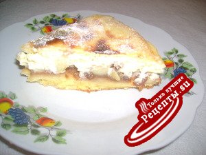 Творожно-медовый пирог