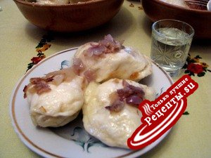 Вареники сдобные (паровые).