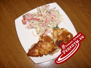 Вариант ленивых котлеток(куриных)