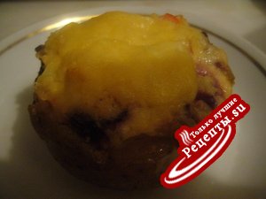 Запечённый картофель-суфле