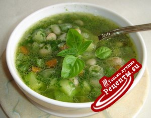 Зеленый суп а-ля Минестроне