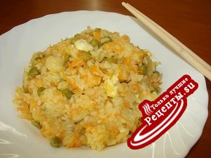 Жареный рис по - китайски