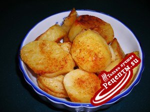 золотистая картошка