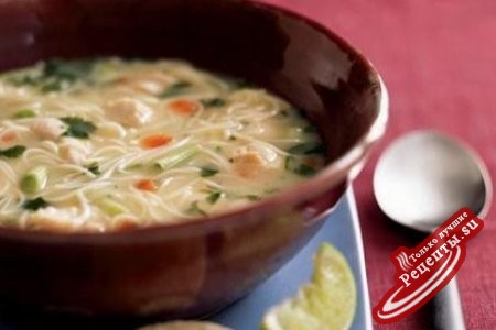 Рецепт суп с лапшой