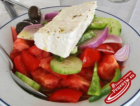 Простой греческий салат