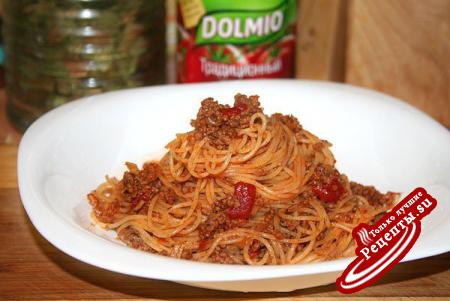 Спагетти Болоньезе за 20 минут