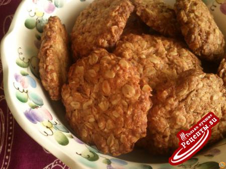  Мягкое овсяное печенье с изюмом (Chewy oatmeal raisin cookies)
