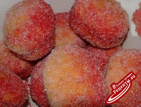 Пирожное из детства Персики Пирожное из детства Персики