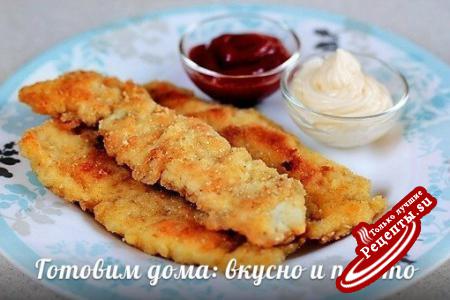 Хрустящие куриные палочки