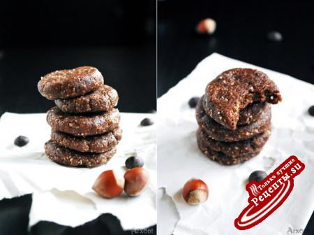  Шоколадное печенье с фундуком (без выпечки)Автор: Владислав Носик
