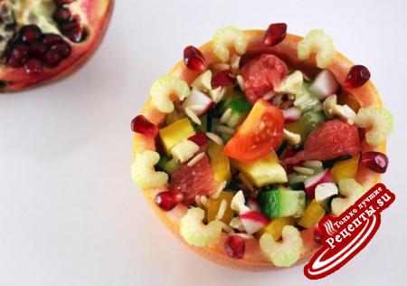 Не хватает витаминов Попробуйте эту витаминную бомбу: Грейпфрутовый салат