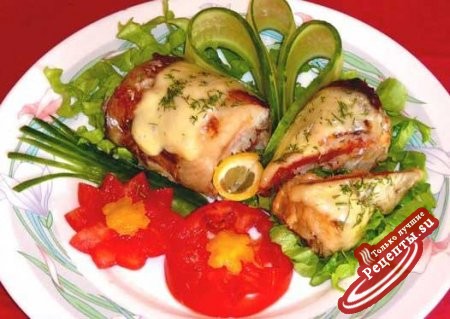 Рецепт мясные рулетики с сыром и грибами Рецепт мясные рулетики с сыром и грибами