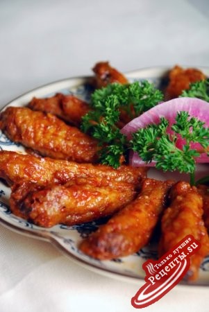 Куриные крылышки с кукурузой Куриные крылышки с кукурузой